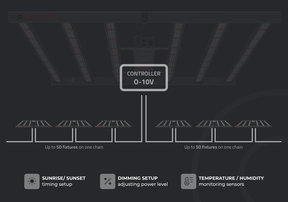 Simplex Pro daisy chain to controller